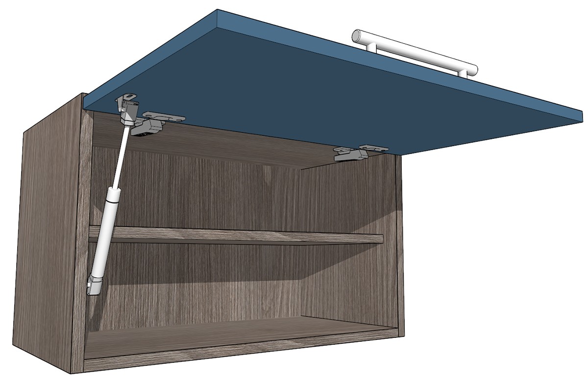 Газлифт в SketchUp