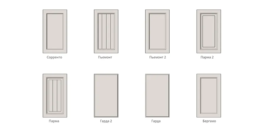 Восемь новых мебельных фасадов в дополнении EasyFacades
