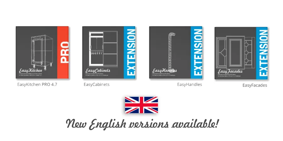 All EasyKitchen libraries are translated into English!