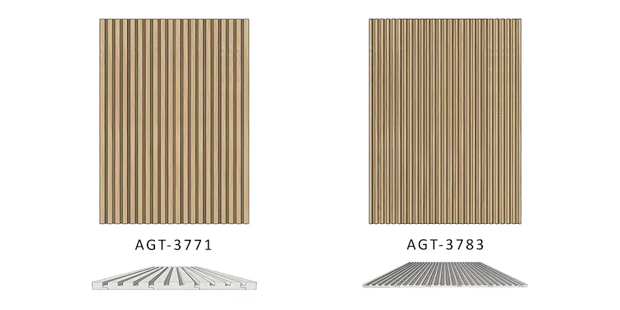 Декоративные рейки AGT для облицовки стен