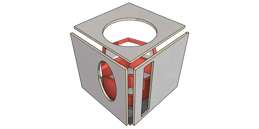 Панели с вырезами для проектирования мебели