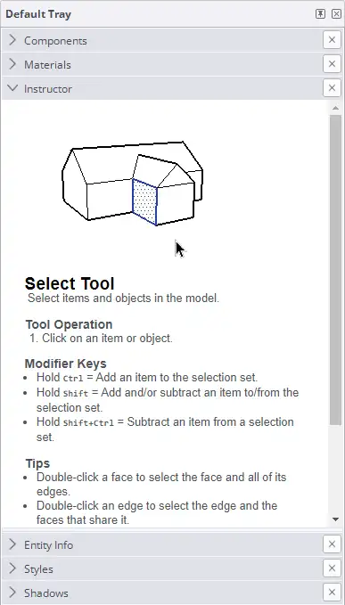 SketchUp Instructor