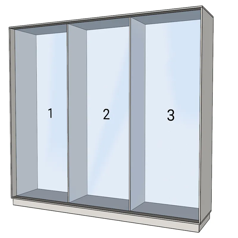 Шаблон шкафа-купе (тип 3_1)