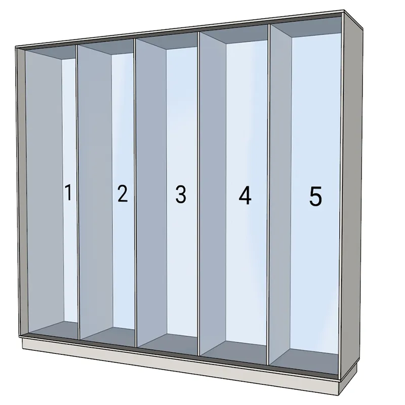 Шаблон шкафа-купе (тип 5_1)