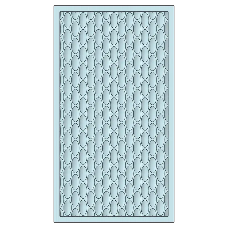 Мебельный фасад Флюиды