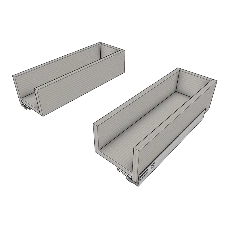 Blum Tandem (под мойку, без центра, без фронта, Дно ЛДСП)