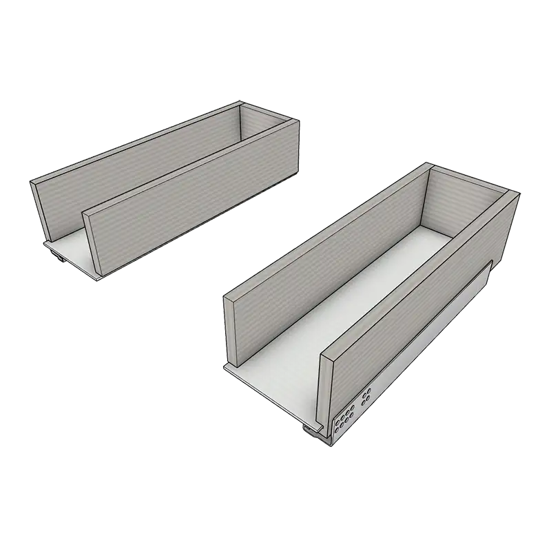 Blum Tandem (под мойку, без центра, без фронта, дно ХДФ)