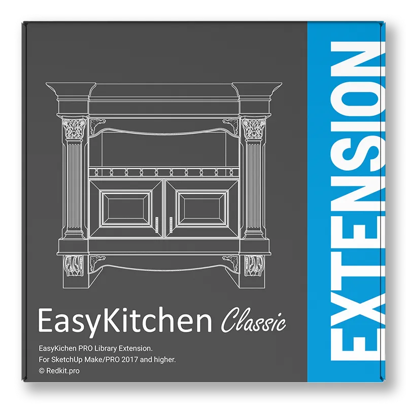 EasyClassic - проектирование классической мебели и кухонь