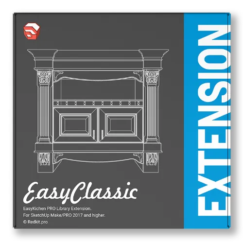 EasyClassic - проектирование классической кухни и мебели